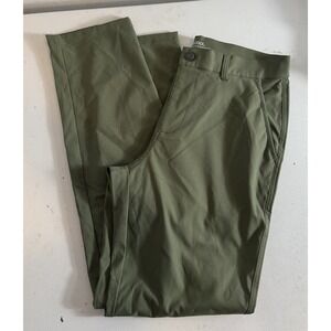 32 Degrees Cool Performance Pants Green, Regular Fit, Stretch,  32 X 32